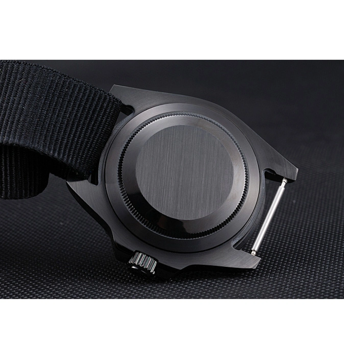 Aaa fake watches Black Strap Nylon Rolex Submariner 622006 1014